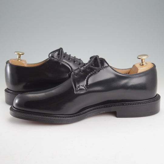 未使用★チャーチ 80G/UK8【定価￥181,500-★SHANNON/シャノン】103ラスト/プレーントゥ/黒/メンズ/Church's★n574