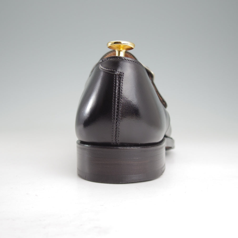 極美品★トリッカーズ SIZE 7【現行定価10万円以上★MAYFAIR/モンクストラップ】6141/カーフ/黒/メンズ/Tricker's★o600