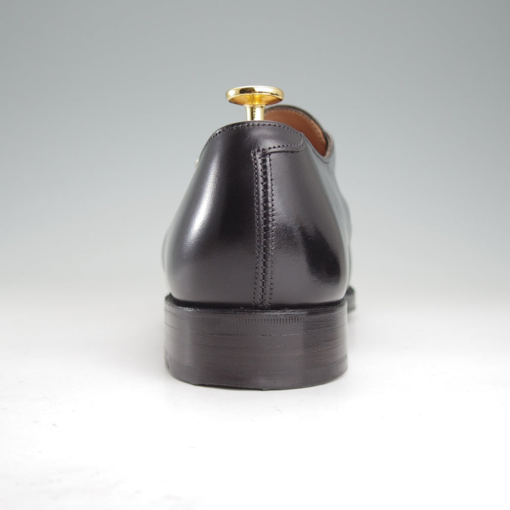 極美品★トリッカーズ SIZE 7【現行定価10万円以上★MAYFAIR/モンクストラップ】6141/カーフ/黒/メンズ/Tricker's★o600