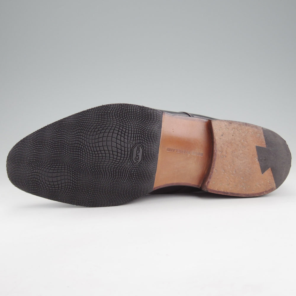 極美品★トリッカーズ SIZE 7【現行定価10万円以上★MAYFAIR/モンクストラップ】6141/カーフ/黒/メンズ/Tricker's★o600