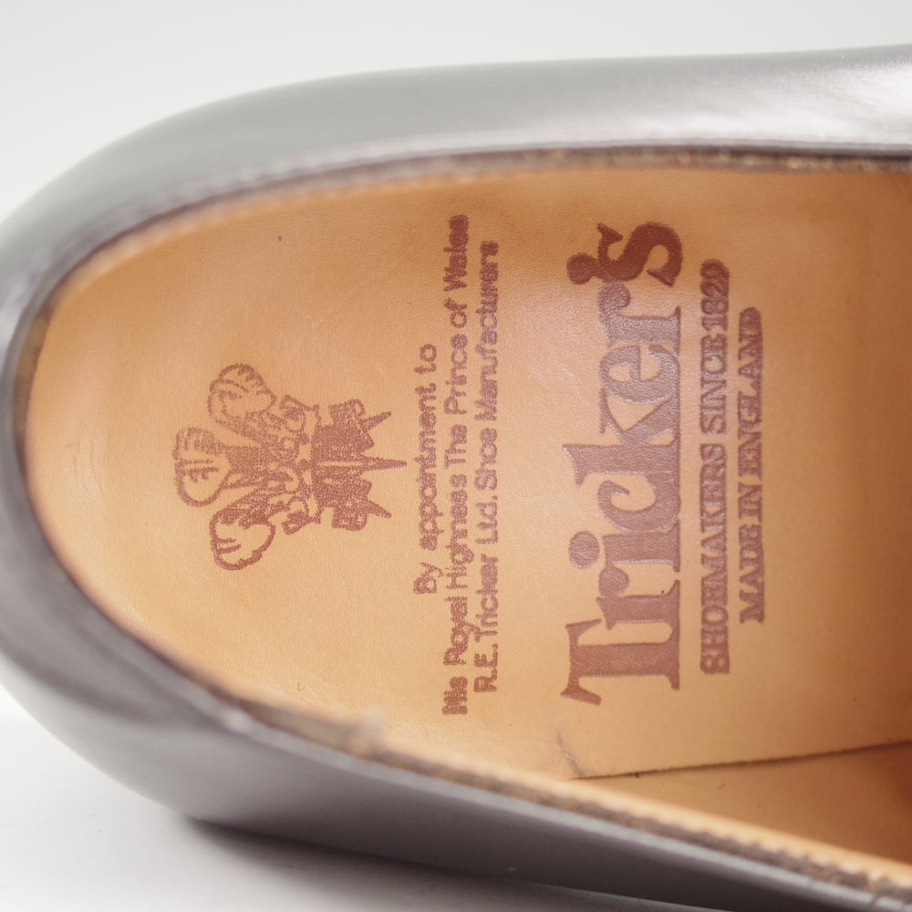 極美品★トリッカーズ SIZE 7【現行定価10万円以上★MAYFAIR/モンクストラップ】6141/カーフ/黒/メンズ/Tricker's★o600