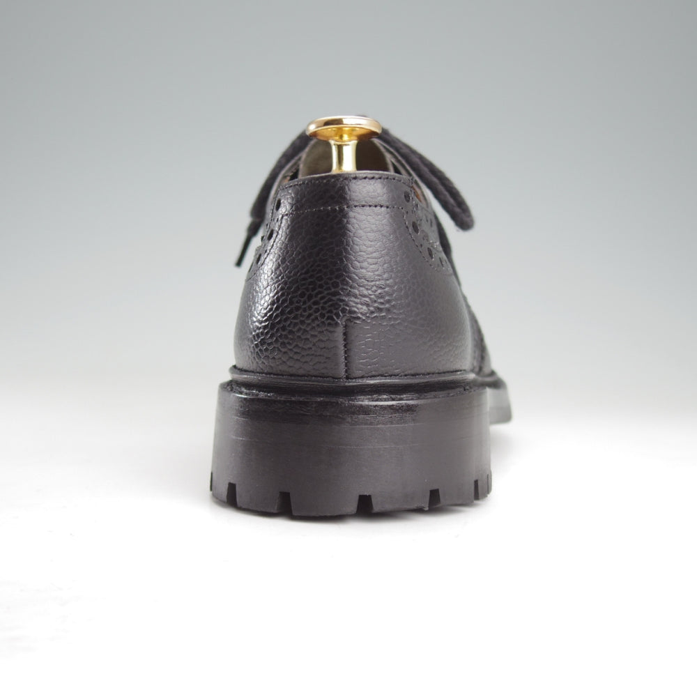 ★チャーチ 75G/UK7.5【4都市ロゴ★MCPHERSON/フルブローグ】グレインレザー/黒/メンズ/Church's★o601