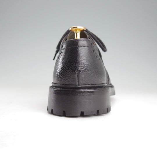 ★チャーチ 75G/UK7.5【4都市ロゴ★MCPHERSON/フルブローグ】グレインレザー/黒/メンズ/Church's★o601