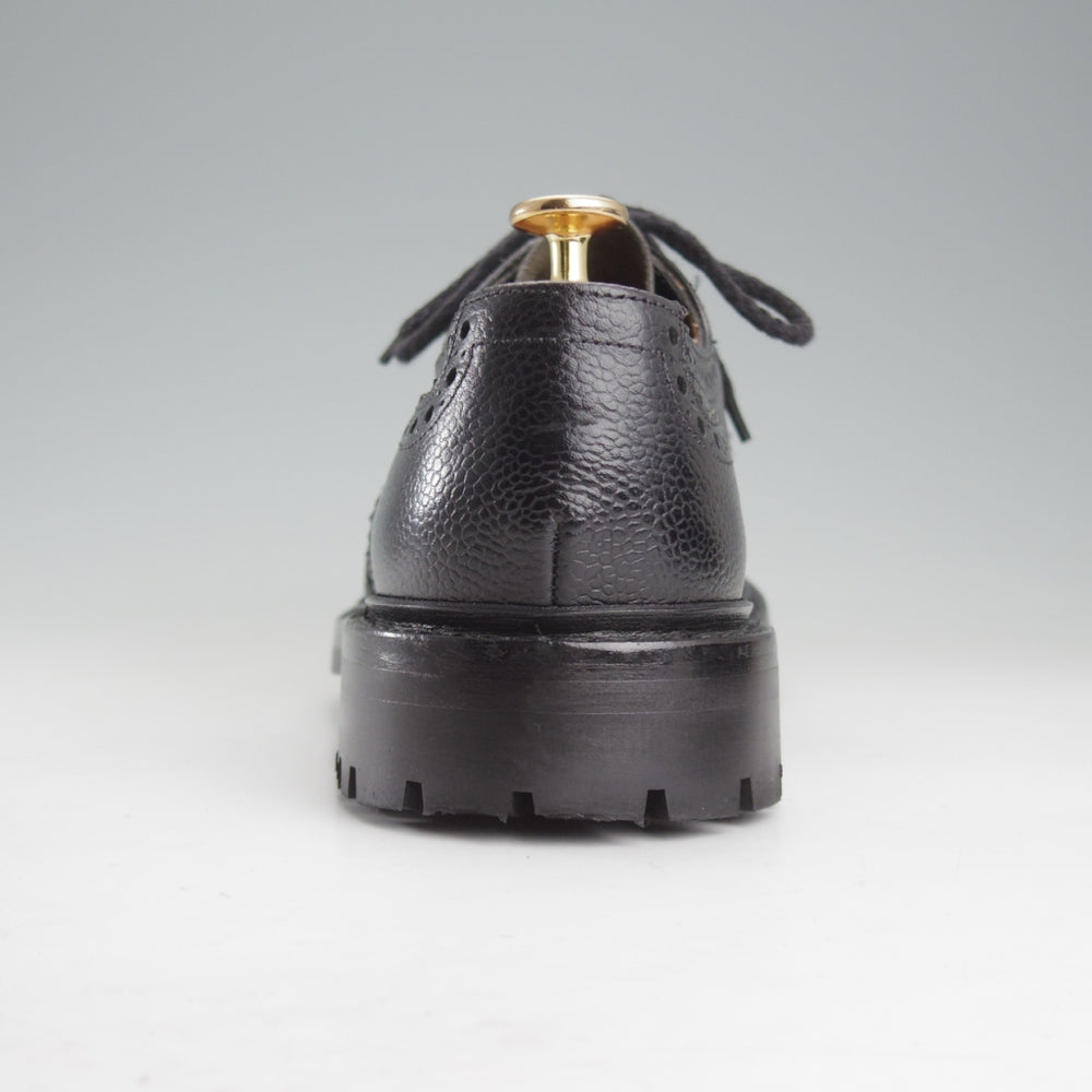 ★チャーチ 75G/UK7.5【4都市ロゴ★MCPHERSON/フルブローグ】グレインレザー/黒/メンズ/Church's★o601