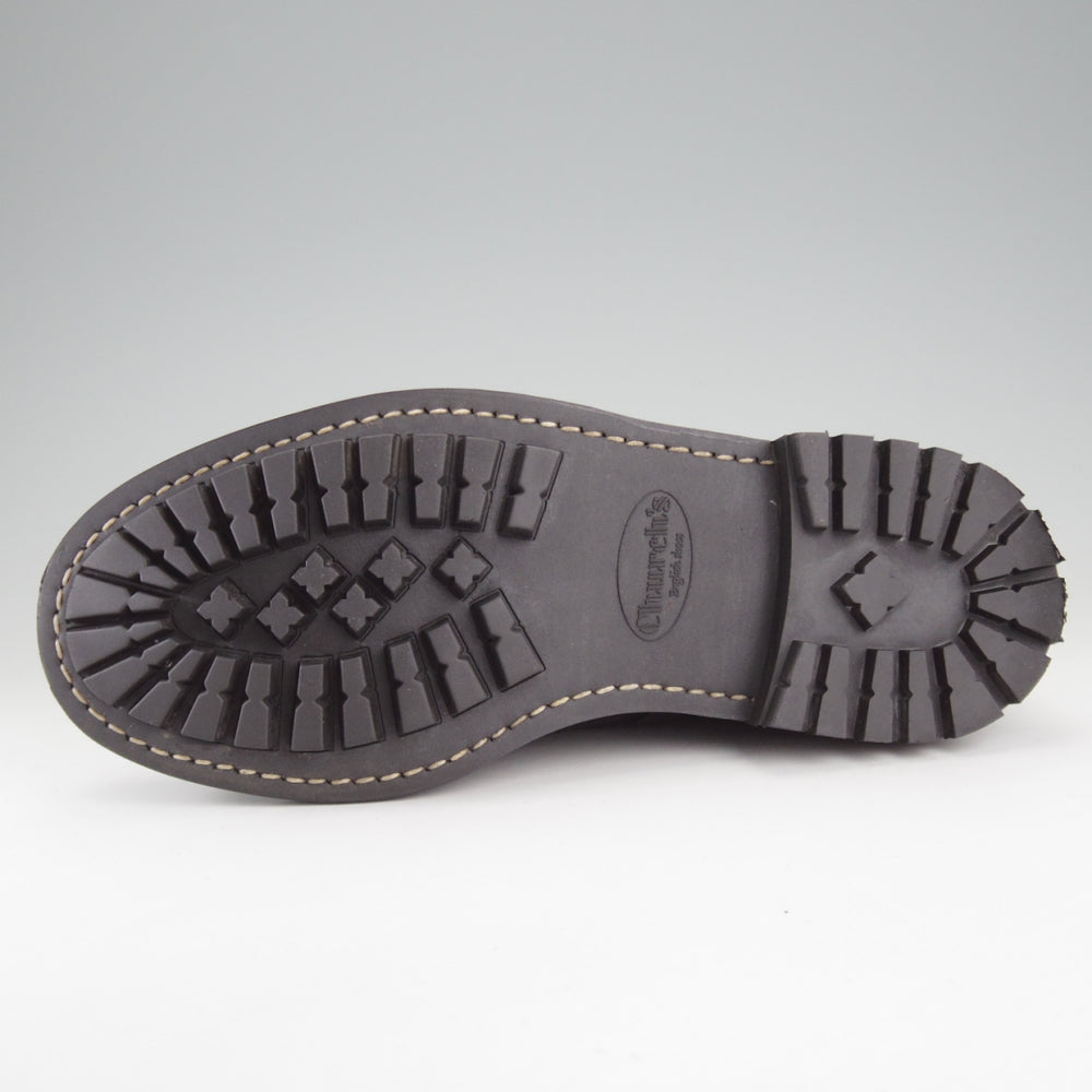 ★チャーチ 75G/UK7.5【4都市ロゴ★MCPHERSON/フルブローグ】グレインレザー/黒/メンズ/Church's★o601