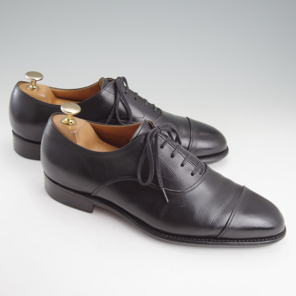 極上★三陽山長 SIZE 7【定価￥187,000-★極 友二郎/純正シューツリー付】フレキシブルグッドイヤーウェルト製法/ストレートチップ★p155