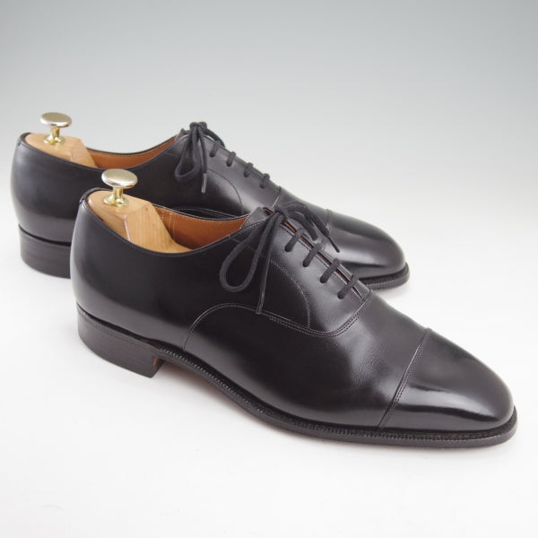 極上★チャーチ 85F/UK8.5【旧チャーチ★CONSUL/コンサル/73ラスト】3都市ロゴ/ストレートチップ/カーフ/黒/Church's★n575