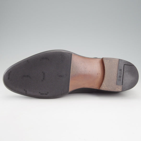 極上★三陽山長 SIZE 7【定価￥187,000-★極 友二郎/純正シューツリー付】フレキシブルグッドイヤーウェルト製法/ストレートチップ★p155
