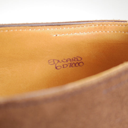 極美品★ジョンロブ 6D【現行定価￥353,100-★プレステージライン/EDWARD/7000ラスト】センターエラスティック/濃茶/JOHN LOBB★p157