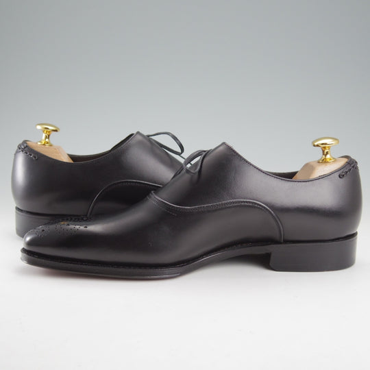 未使用★ユニオンインペリアル SIZE 6【ハンドソーンウェルテッド製法★サイドレース/U1104】カーフ/黒/メンズ/Union Imperial★o067