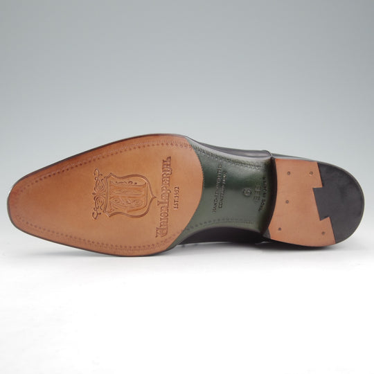 未使用★ユニオンインペリアル SIZE 6【ハンドソーンウェルテッド製法★サイドレース/U1104】カーフ/黒/メンズ/Union Imperial★o067