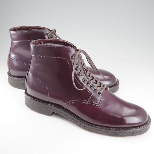 未使用★オールデン 8.5D【現行定価20万円以上★コードバン仕様/マンソンブーツ/ミリタリーラスト】4600H/赤茶/#8/メンズ/ALDEN★o605