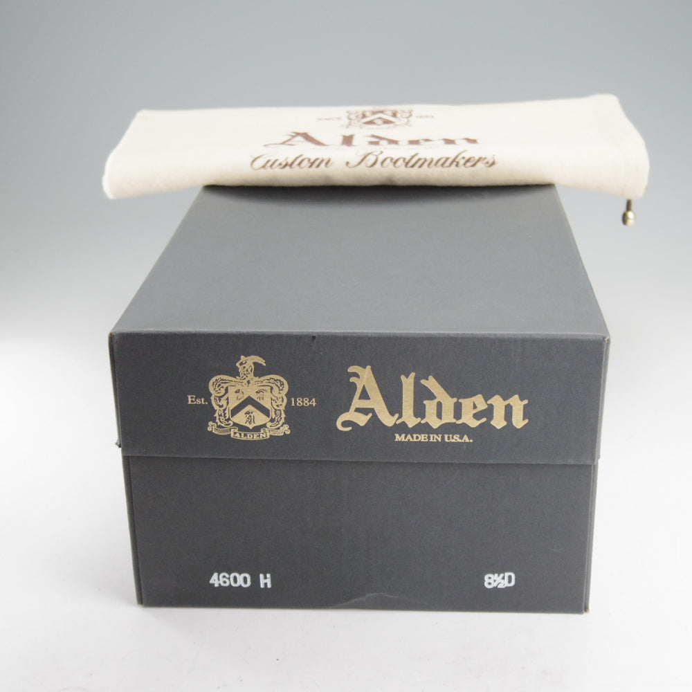 未使用★オールデン 8.5D【現行定価20万円以上★コードバン仕様/マンソンブーツ/ミリタリーラスト】4600H/赤茶/#8/メンズ/ALDEN★o605