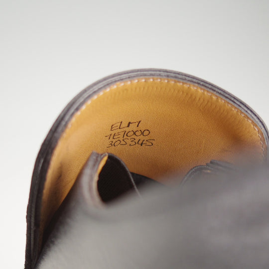 極上★ジョンロブ 7E【現行定価￥397,100-★プレステージライン/ELM/7000ラスト】センターエラスティック/スリッポン/黒/JOHN LOBB★p158