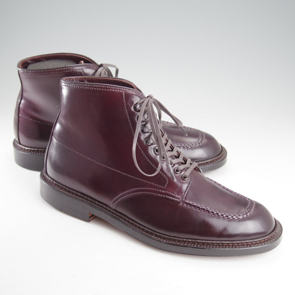 未使用★オールデン 8.5D【現行定価20万円以上★コードバン仕様/インディーブーツ/40568H】トゥルーバランスラスト/赤茶/ALDEN★o606