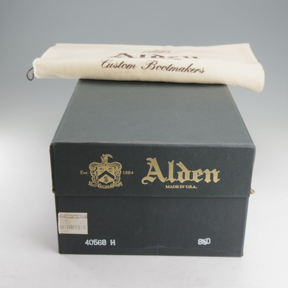 未使用★オールデン 8.5D【現行定価20万円以上★コードバン仕様/インディーブーツ/40568H】トゥルーバランスラスト/赤茶/ALDEN★o606