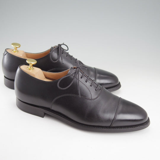 美品★クロケット&ジョーンズ 7E【定価￥132,000-★CONNAUGHT2/コノート2】CITYソール/ストレートチップ/379ラスト/Crockett&Jones★o070