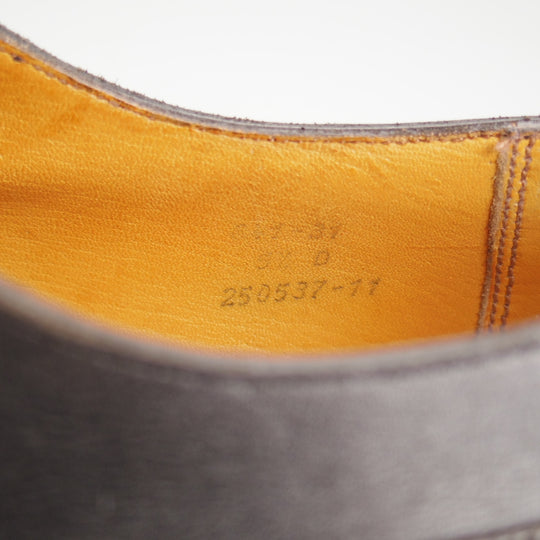 ★J.M.ウエストン 5.5D【現行定価￥220,000-★ロシアンカーフ仕様/ゴルフ/GOLF】641/Uチップ/黒/Weston/ウェストン★p163