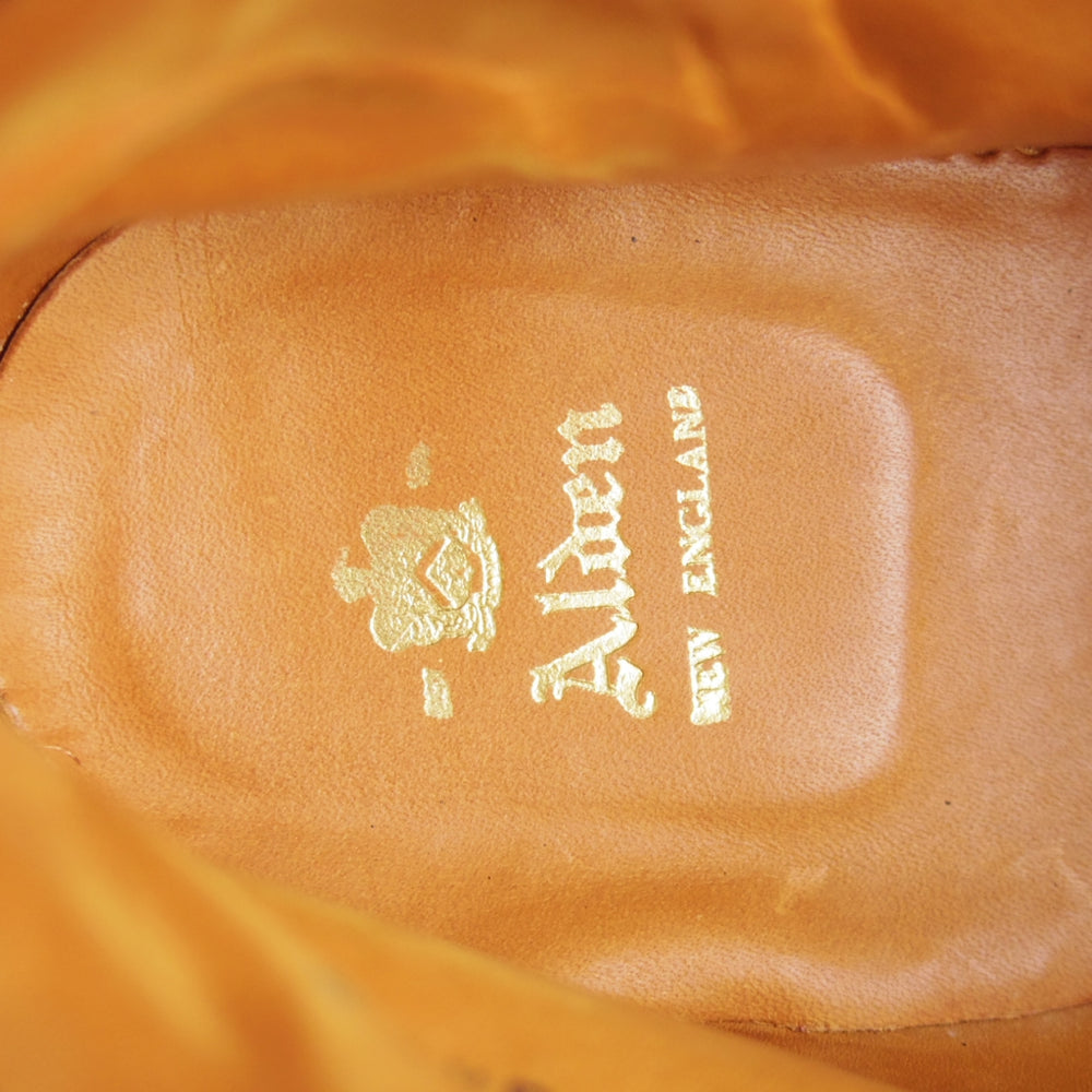 極美品★オールデン 9D【現行定価20万円以上★コードバン仕様/インディーブーツ/40508H】トゥルーバランスラスト/赤茶/ALDEN★o074