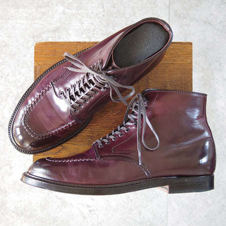 極美品★オールデン 9D【現行定価20万円以上★コードバン仕様/インディーブーツ/40508H】トゥルーバランスラスト/赤茶/ALDEN★o074