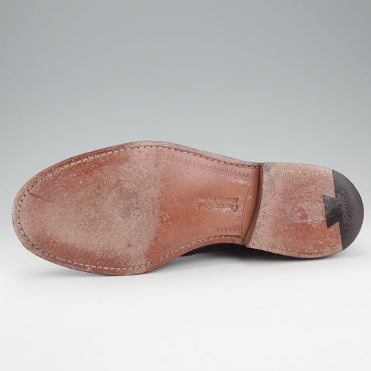 極美品★チャーチ 75F/UK7.5【5都市ロゴ★KETSBY/サイドゴアブーツ】103Bラスト/ポリッシュドバインダーカーフ/黒/Church's★o073