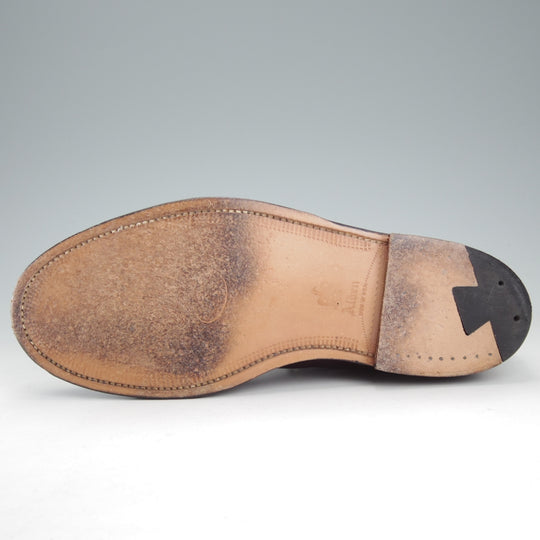 極美品★オールデン 9D【現行定価20万円以上★コードバン仕様/インディーブーツ/40508H】トゥルーバランスラスト/赤茶/ALDEN★o074