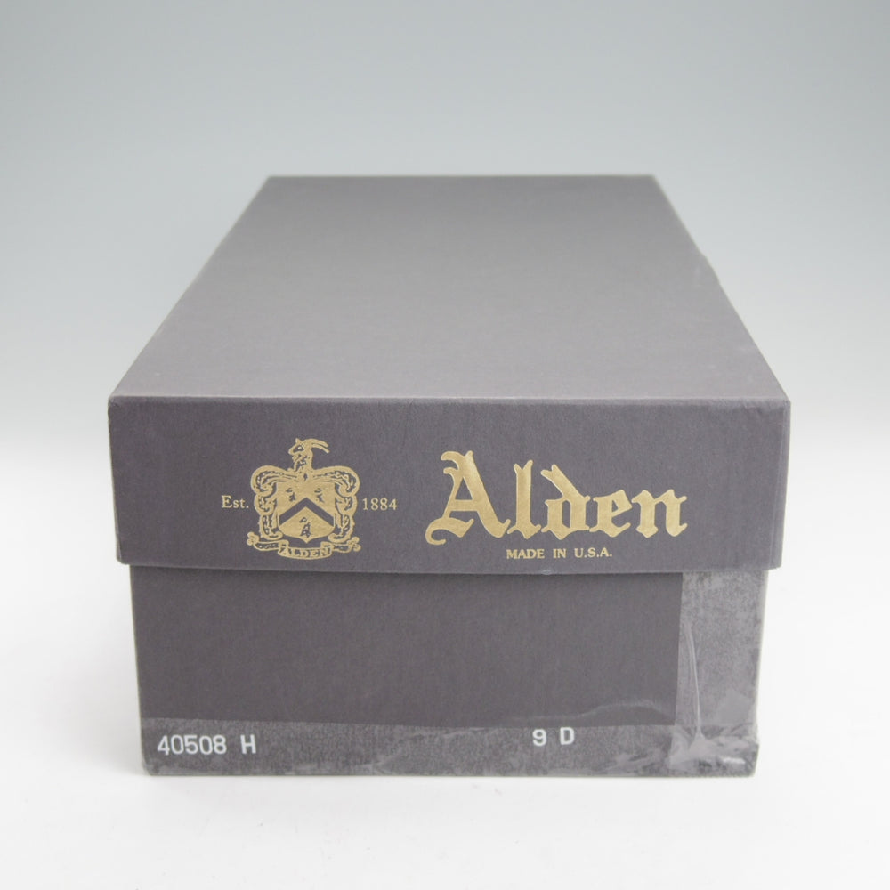 極美品★オールデン 9D【現行定価20万円以上★コードバン仕様/インディーブーツ/40508H】トゥルーバランスラスト/赤茶/ALDEN★o074