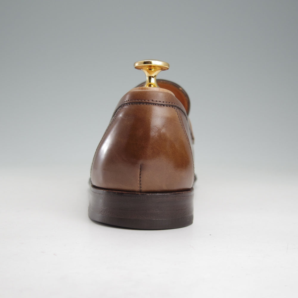 極上★ジョンロブ SIZE 40/UK6.5程度【貴重★エルメス別注/HERMES/ミュージアムカーフ】KEITH/H304ラスト/ローファー/JOHN LOBB★o075