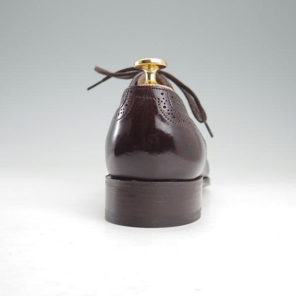 中古)ジョンロブ/STOCKLEY/ミュージアムカーフ/セミブローグ/7000