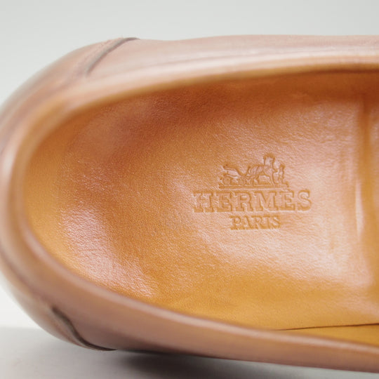 極上★ジョンロブ SIZE 40/UK6.5程度【貴重★エルメス別注/HERMES/ミュージアムカーフ】KEITH/H304ラスト/ローファー/JOHN LOBB★o075