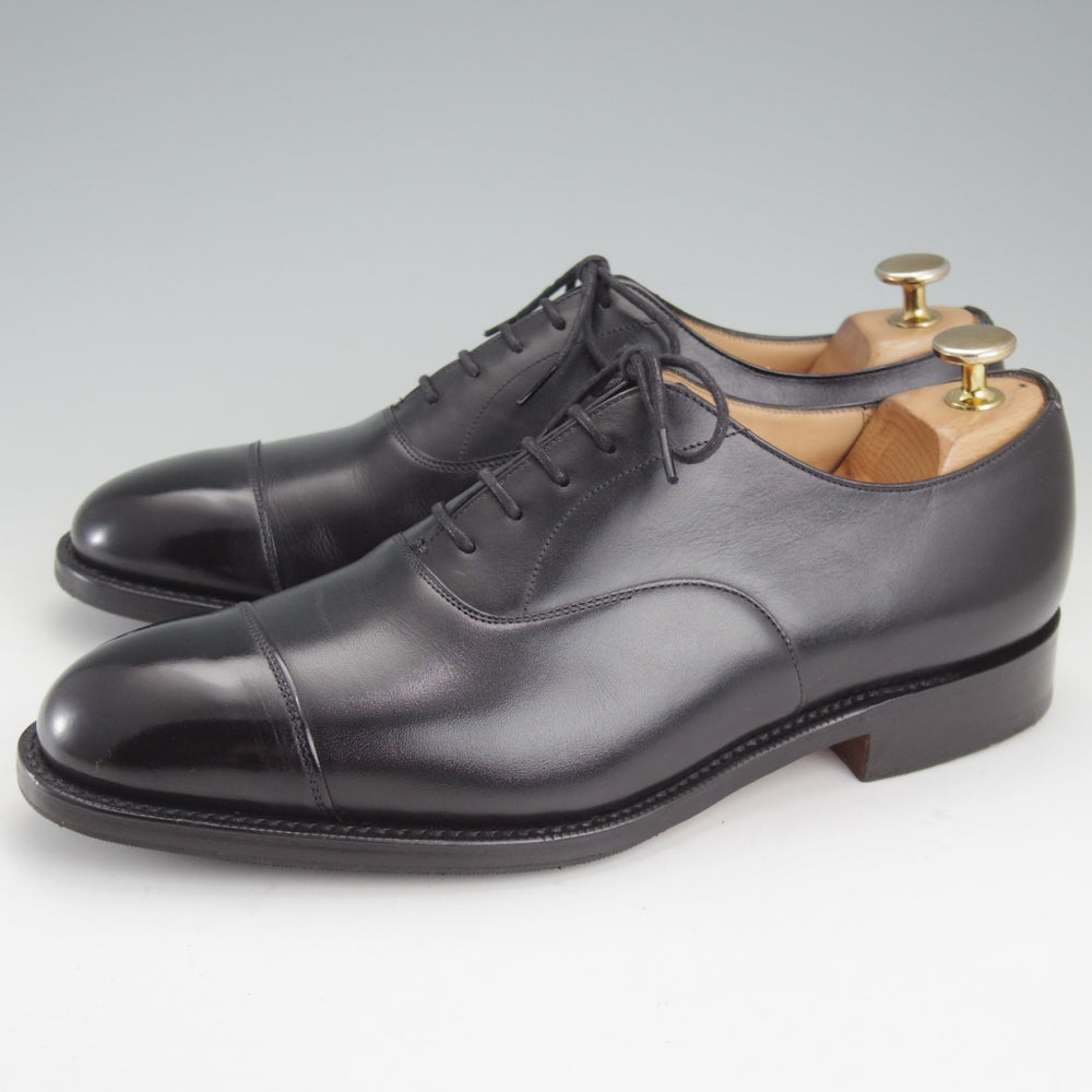極美品★チャーチ 65F/UK6.5【定価￥181,500-★コンサル/CONSUL】173ラスト/ストレートチップ/カーフ/黒/メンズ/Church's★o076