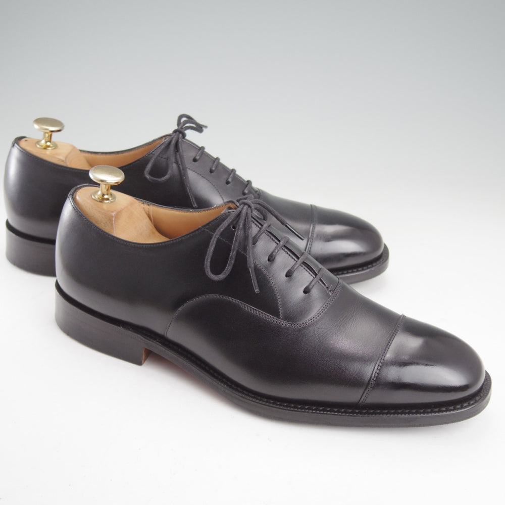 極美品★チャーチ 65F/UK6.5【定価￥181,500-★コンサル/CONSUL】173ラスト/ストレートチップ/カーフ/黒/メンズ/Church's★o076