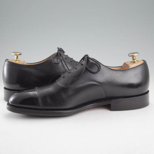 極美品★チャーチ 65F/UK6.5【定価￥181,500-★コンサル/CONSUL】173ラスト/ストレートチップ/カーフ/黒/メンズ/Church's★o076
