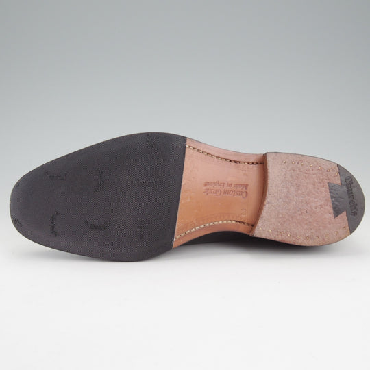 極美品★チャーチ 65F/UK6.5【定価￥181,500-★コンサル/CONSUL】173ラスト/ストレートチップ/カーフ/黒/メンズ/Church's★o076