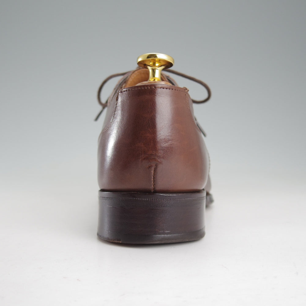 極上★(英)アルフレッド・サージェント 5.5F【上級★エクスクルーシブライン/CHARLTON】Uチップ/カーフ/茶/メンズ/Alfred Sargent★o613