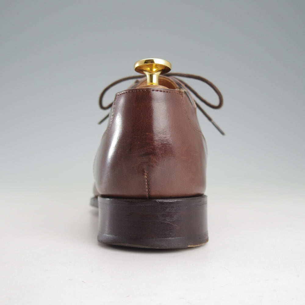 極上★(英)アルフレッド・サージェント 5.5F【上級★エクスクルーシブライン/CHARLTON】Uチップ/カーフ/茶/メンズ/Alfred Sargent★o613