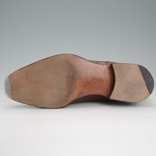 極上★(英)アルフレッド・サージェント 5.5F【上級★エクスクルーシブライン/CHARLTON】Uチップ/カーフ/茶/メンズ/Alfred Sargent★o613