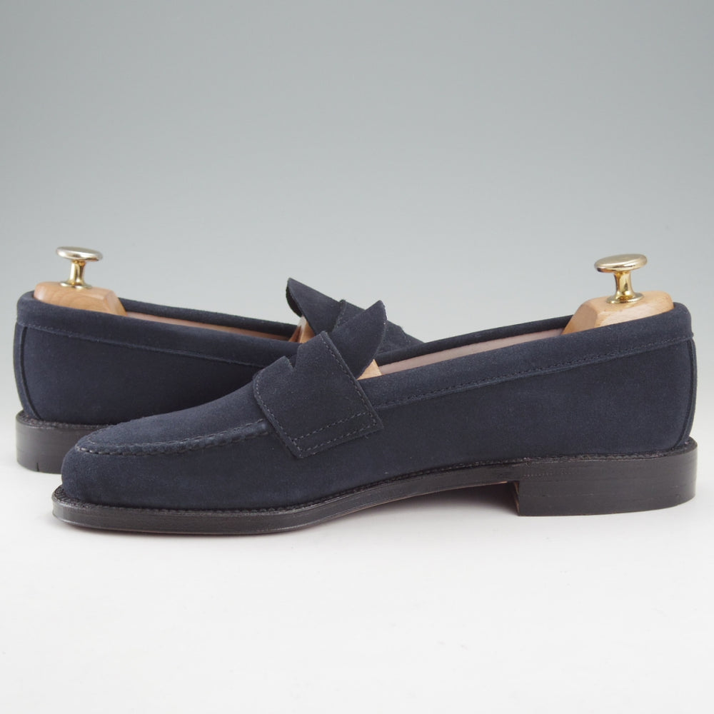 未使用★オールデン 6.5D【現行定価17万円以上★コインローファー/ユナイテッドアローズB&Y別注/62444F】ヴァンラスト/紺/ALDEN★o077