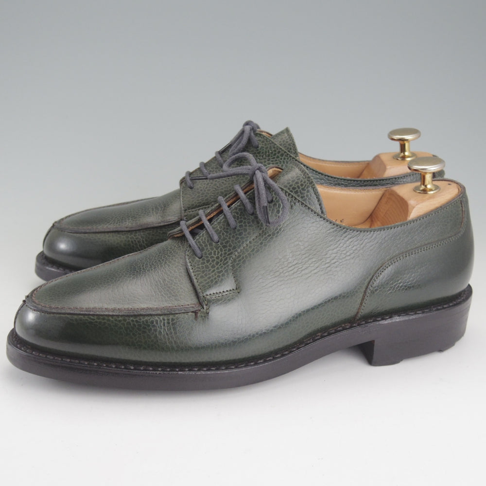 ★クロケット&ジョーンズ 6.5E【定価￥148,500-★モールトン/MORETON/リッジウェイソール】292ラスト/Uチップ/緑/Crockett&Jones★p174