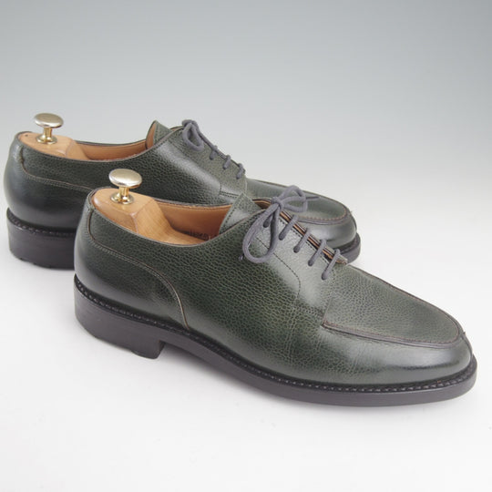 ★クロケット&ジョーンズ 6.5E【定価￥148,500-★モールトン/MORETON/リッジウェイソール】292ラスト/Uチップ/緑/Crockett&Jones★p174