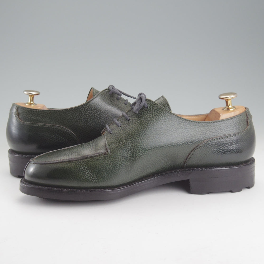 ★クロケット&ジョーンズ 6.5E【定価￥148,500-★モールトン/MORETON/リッジウェイソール】292ラスト/Uチップ/緑/Crockett&Jones★p174