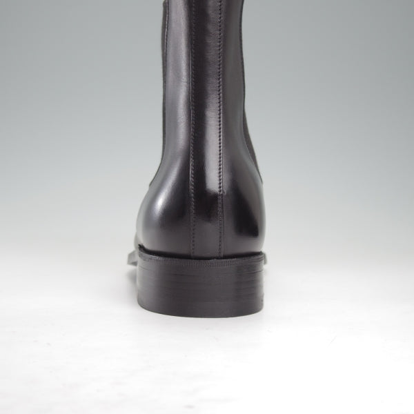 未使用★J.M.ウエストン 5.5C【現行定価￥198,000-★サイドゴアブーツ/705】39ラスト/ボックスカーフ/黒/メンズ/Weston/ウェストン★n588