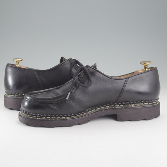 極上★パラブーツ SIZE 41【定価￥96,800-★ミカエル/MICHAEL】チロリアンシューズ/リスレザー/黒/Paraboot★p176