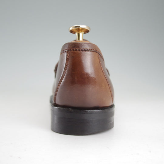 極上★(スペイン製)カルミナ SIZE 6【注文価格17万円程度★茶系コードバン仕様/コインローファー】80789/XIMラスト/メンズ/CARMINA★o617