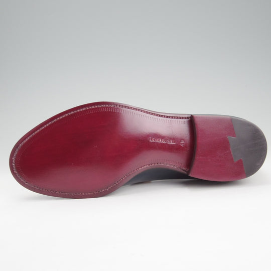 未使用★THE HARVEY/ザ・ハーヴィー SIZE 40【定価￥107,800-★コードバン/KNIGHTSBRIDGE】ローファー/スリッポン/紺/メンズ★o080