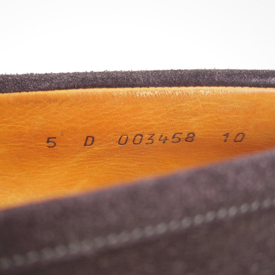 ★J.M.ウエストン 5D【現行定価￥165,000-★ほぼ黒～濃紺/180/コインローファー/旧ロゴ】41/スエード/メンズ/Weston/ウェストン★p177