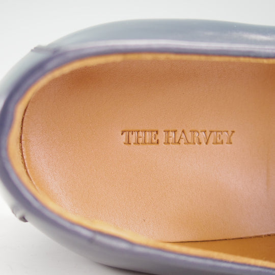 未使用★THE HARVEY/ザ・ハーヴィー SIZE 40【定価￥107,800-★コードバン/KNIGHTSBRIDGE】ローファー/スリッポン/紺/メンズ★o080