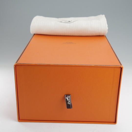 未使用★(伊製)HERMES/エルメス SIZE 42【貴重★CHEVRE(山羊革)仕様/プレーントゥ】白/メンズ★m535