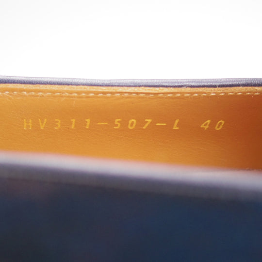 未使用★THE HARVEY/ザ・ハーヴィー SIZE 40【定価￥107,800-★コードバン/KNIGHTSBRIDGE】ローファー/スリッポン/紺/メンズ★o080