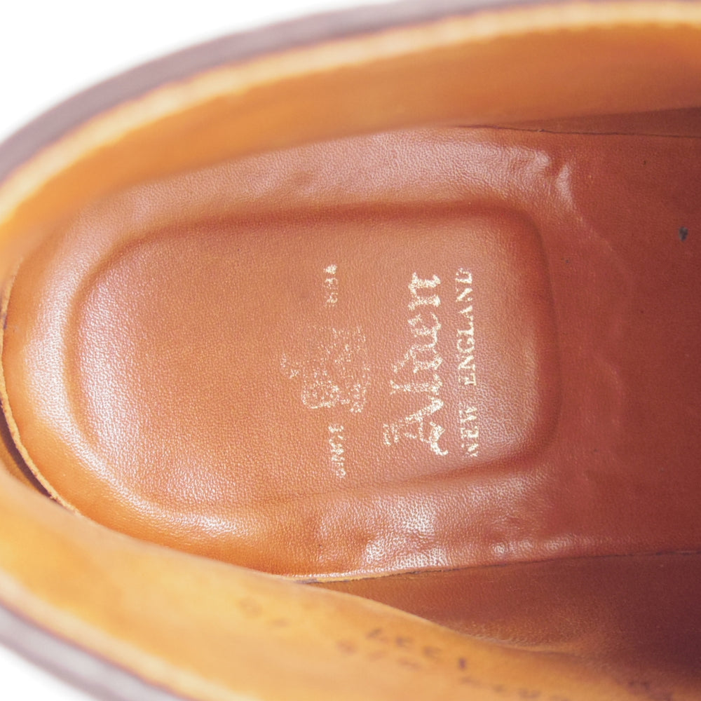 極上★オールデン 10D【定価￥225,500-★コードバン仕様/1339】バリーラスト/チャッカブーツ/バーガンディー/赤茶/メンズ/ALDEN★o618